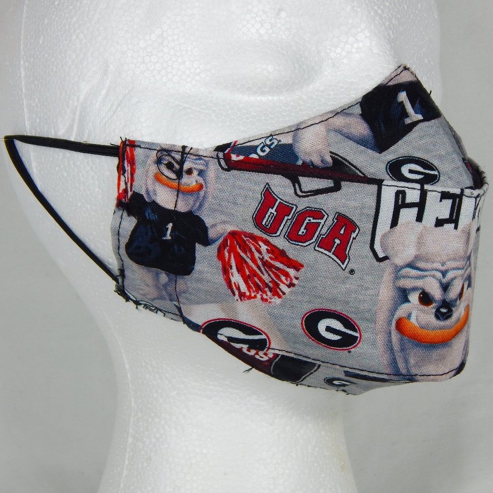 How 'bout them Dawgs Handmade Face Mask Kids 5-10y